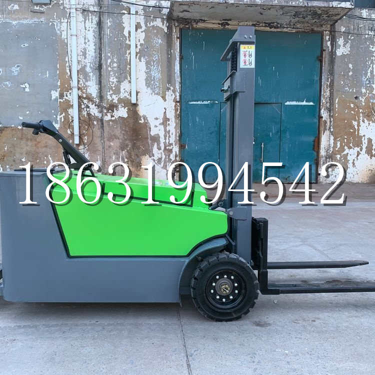 工农区小型电动叉车1吨2吨步行站驾式电瓶堆高充电装卸车液压升降车铲车